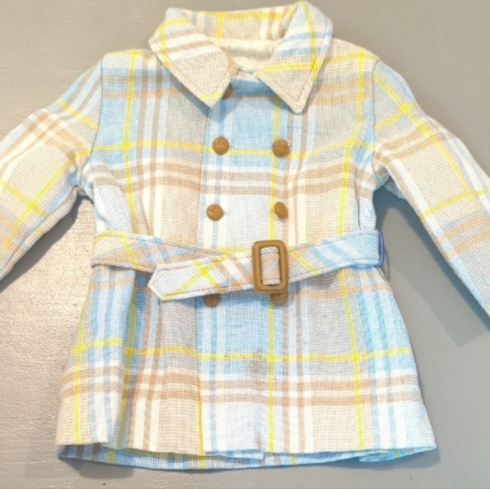 Vintage Baby Coat‎ Plaid size 18M